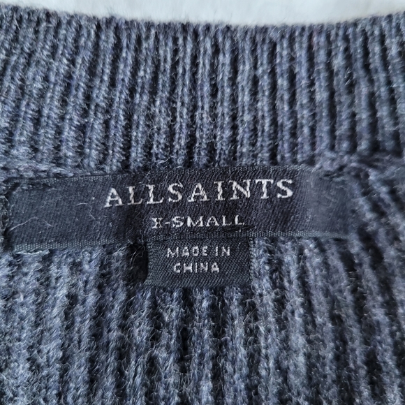 AllSaints Asymmetrical Able Knit Sweater - Picture 9 of 11